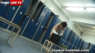 Locker room rape porn