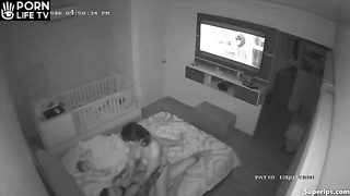 Young Italian parents fuck in their bed