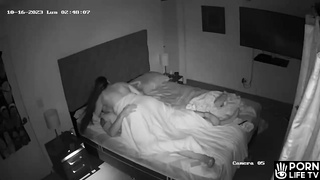 Mature Spanish parents fuck in their bed