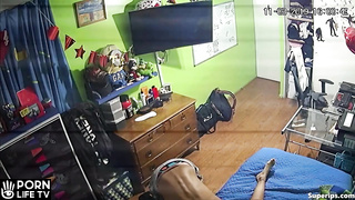 British university students fuck in their room