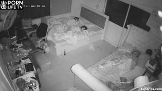 Naughty Spanish parents fuck in their bed