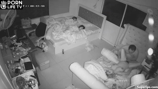 Naughty Spanish parents fuck in their bed