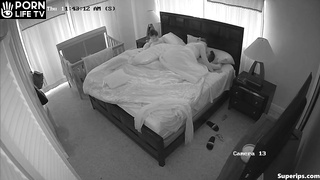 Hot American parents fuck in their bedroom