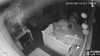 German skinny parents fuck in their bed