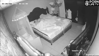 Chubby Spanish parents fuck in their bedroom