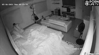 Portuguese couple fucks in their bedroom