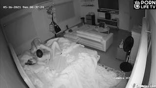 Portuguese couple fucks in their bedroom