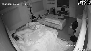 Portuguese couple fucks in their bedroom