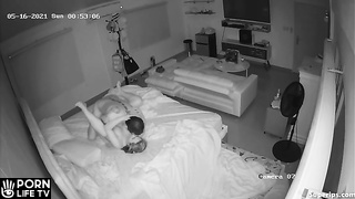 Portuguese couple fucks in their bedroom