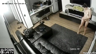 Brazilian couple fucks on the couch