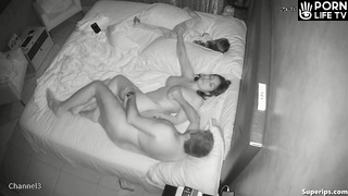 Hot American parents fuck wildly