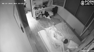 Skinny German couple fucks in the dark