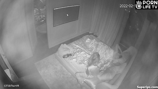 Ukrainian couple in love fucks in the dark