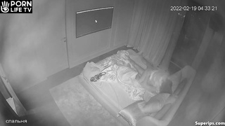 Ukrainian couple in love fucks in the dark