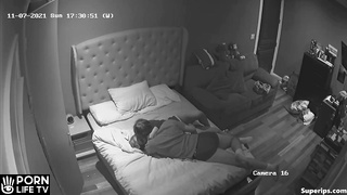 European young couple in love fucks