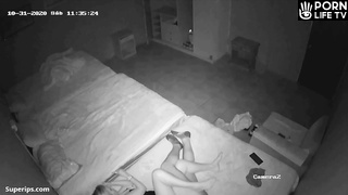 European couple has sex after the party