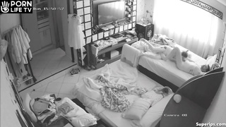 Italian married couples fuck hard in their room