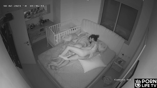 Newly married couple have sex