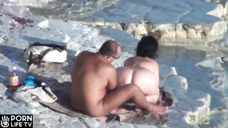 French mature chubby couple