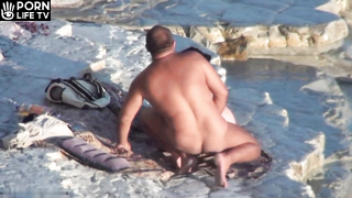 French mature chubby couple