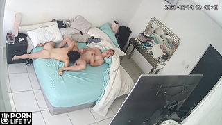 Cheating French Brunette Step-mom Fucks Her Husband In Her Daughter’s Room Hidden Camera