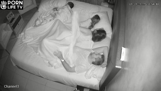 Beautiful Romanian Dirty Couple Fuck Hard In Their Bed Hidden Ip Cam