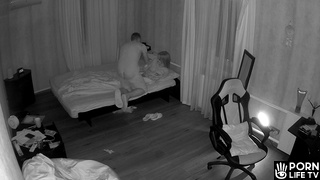 Amazing Turkish New Couple Having Sex In Their Messy Room Real Spy Cam