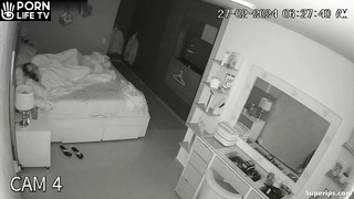 Brazilian Married Couple Fucks In Their Bed