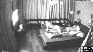 Dirty Couple Having Sex Brutally In Their Bed Recording