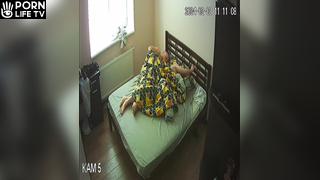 My Friend's Amazing Parents Fuck In Their Bedroom Hidden IP Camera