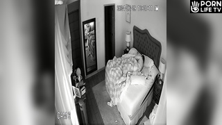 Mom And Dad Having Sex Brutally In Their Bed Voyeur Cam