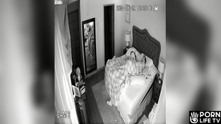 Mom And Dad Having Sex Brutally In Their Bed Voyeur Cam