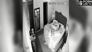 Mom And Dad Having Sex Brutally In Their Bed Voyeur Cam