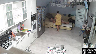 Big Ass Russian Brunette Mature Wife Fucked Hard In Morning Real Spy Cam