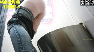 Wandering Voyeur - Public Toilet 253