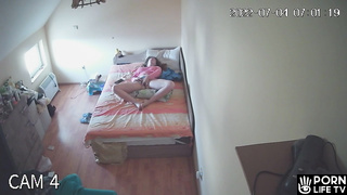 Naughty German Girl Masturbates While Waking Up