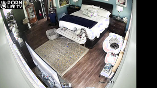 ﻿American Blonde Mom Gets Dressed In Her Room