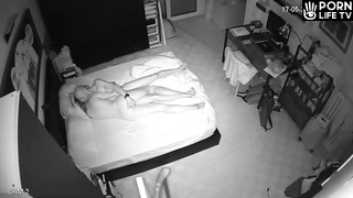 Polish mature couple fuck before going to sleep