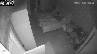 Amateur British couple having sex before going to sleep live HD