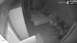 Amateur British couple having sex before going to sleep live HD