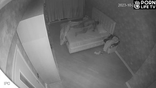 Amazing Norwegian parents having sex in the bedroom hidden cam