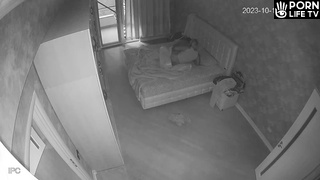 My girlfriend's parents having sex until they fall asleep real spy cam