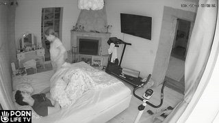 Amateur Dutch couple fuck in the living room