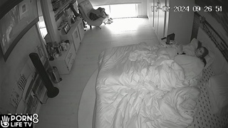 German new couple having sex voyeur cam