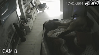 German new couple having sex voyeur cam