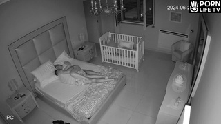 My real neighbours having sex in their daughter’s room spy cam record