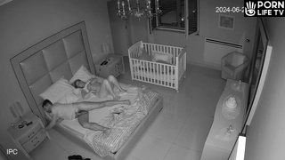 My real neighbours having sex in their daughter’s room spy cam record