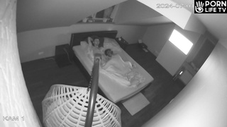 Amazing British couple have an intimate sex spy cam