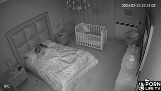 My friend's amazing parents have a doggystyle sex hidden IP cam