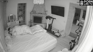 Young lovers have an anal sex hidden IP camera